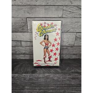 NEW SEALED Wonder Woman Collector's Edition VHS Lynda Carter Warner Home Video